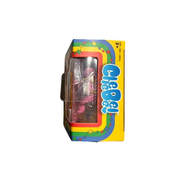 Rainbow Brite 40th Anniversary CheeBee Tickled Pink 2.5" Holiday Mini Figure - Picture 6 of 6